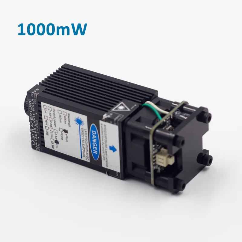 

Laser Module for CNC Wood Router DC12V TTL PWM 1W Laser Engraving Machine DIY CNC Laser Engraver Printer