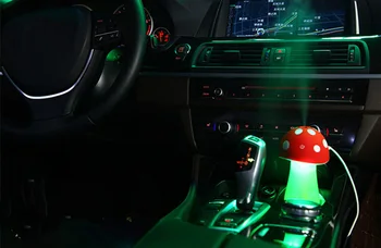 

Car air freshener Home Aroma LED Humidifier Mushroom Air Diffuser Purifier Fresheners Atomizer New Levert Dropship