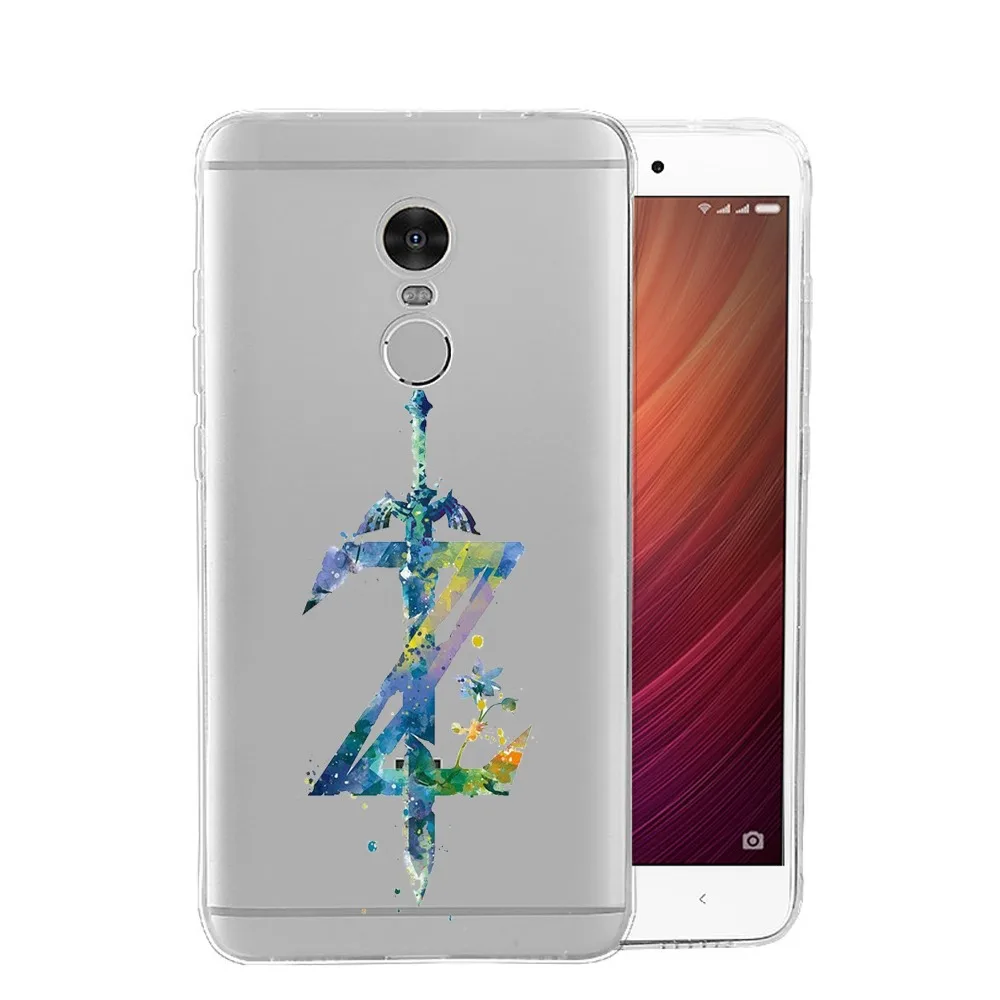 Мягкий силиконовый чехол из ТПУ для телефона Legend Of Zeldar Red rice NOTE 6 Millet 5 s PLUS note5pr Note 5A