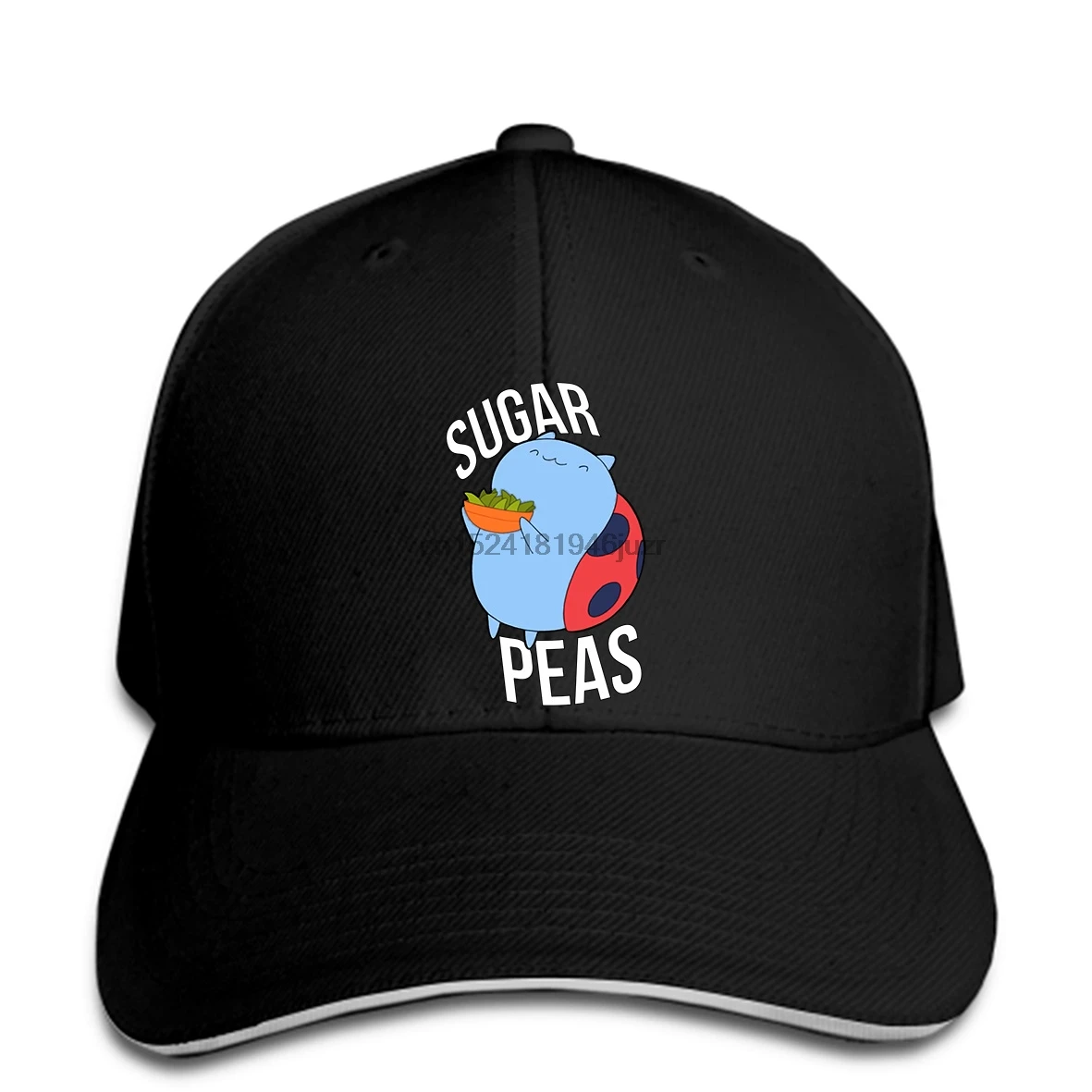 

hip hop Baseball caps Fashion Cool hat Catbug Sugar Peas!! Customized Printed snapback