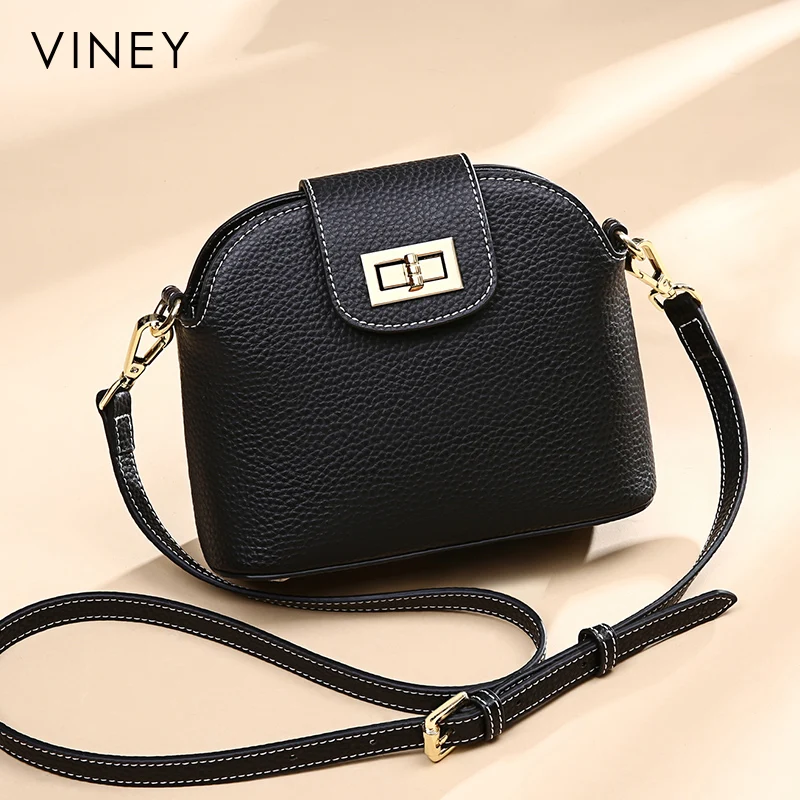 

Female 2019 new Viney bag leather handbag personality mini bag, han edition joker his single shoulder bag