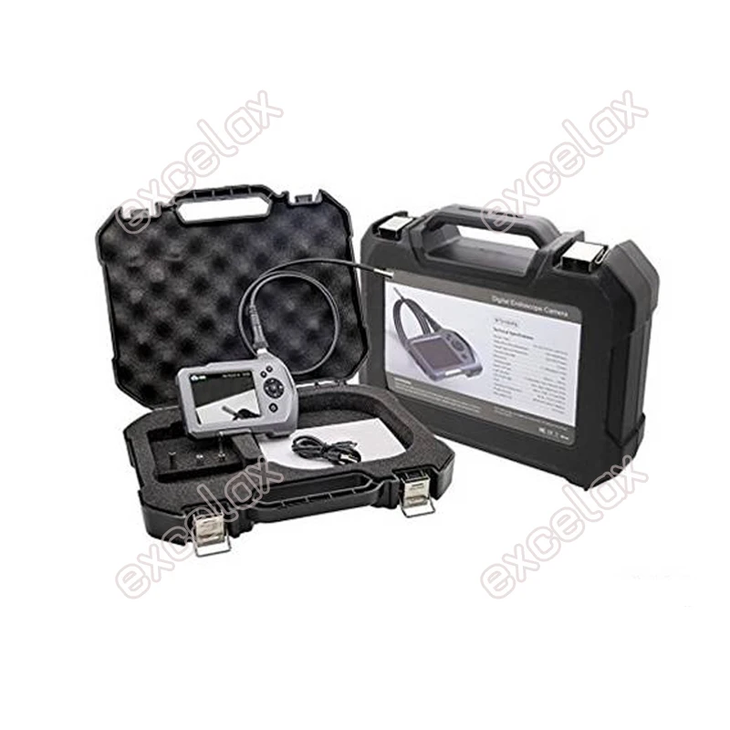 IP67 1440x1080 3.5" LCD 3.9mm 5.5mm 7.6mm Industrial Endoscope Pipe Inspection Camera Flashlight Snake Tube Borescope 1M 3M 5M