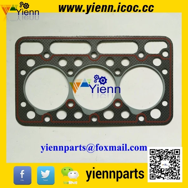 Kubota D1402 Cylinder head gasket 16427 03310 for kubota KH12 Excavator