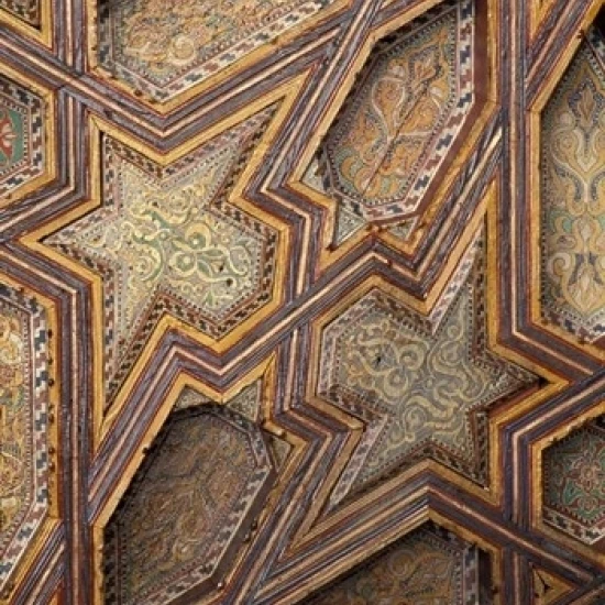Intricate Ceiling Design  Morocco Poster Print by John & Lisa Merrill (24 x 36)