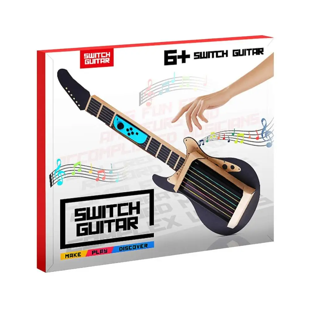 

Cardboard Guitar for Nintendo Switch Accessories Variety Kit,Guitar for Toy-Con Garage