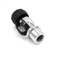 PCP Airforce Scuba Gear Diving G5/8 Female 300bar 4500psi Din to Yoke Inflatable Adapter High Pressure Filling Valve Din Station