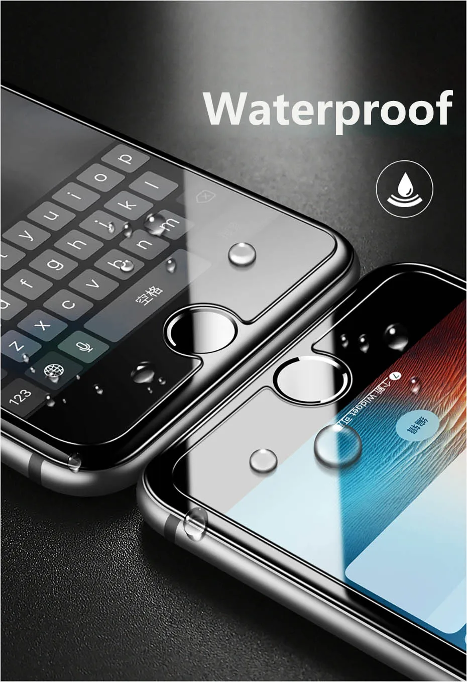 YAMIZOO X Glass For iPhone 7 Tempered Glass Protection 2.5D 9H Protective Glass On The For iPhone x 7 Plus Screen Protector Film (5)