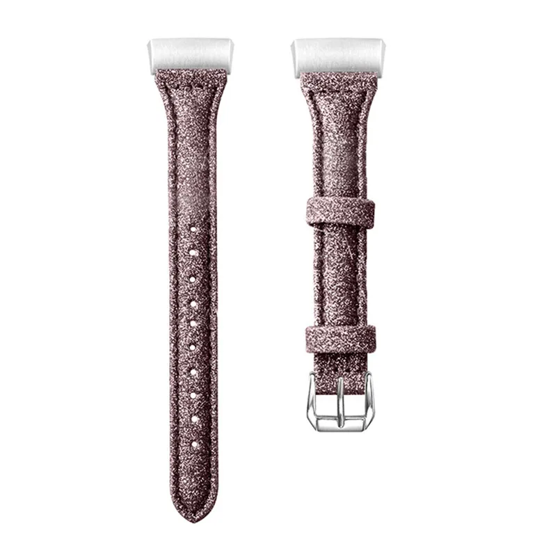 Replacement Accessories Leather Wristband Bands Wrist Straps forFitbit Charge 3 Watch Women Men 22mm 5.5-8.0 inch  40AP523