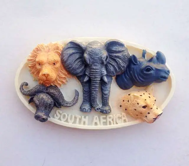 Hot Sale Africa Kenya Wildlife 3D Refrigerator Home Decortion Fridge Tourism