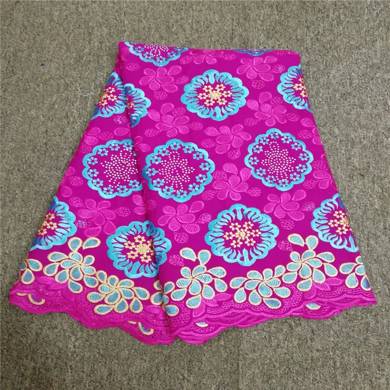 

2019 New Design African Dry Lace High Quality Cotton Fabrics Lace Fabric Swiss Voile Lace Stones In Switzerland LU053102