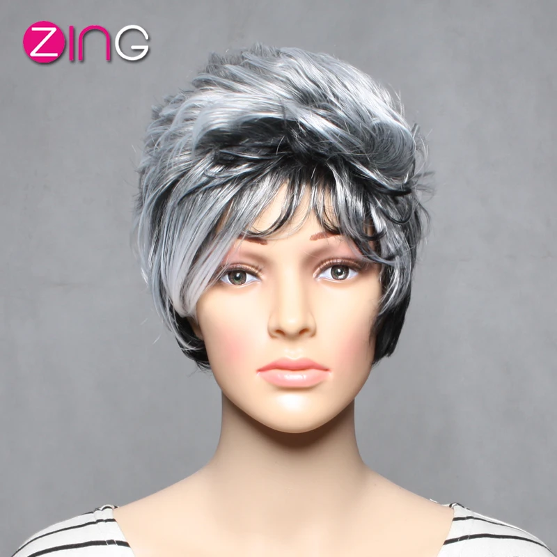 Modern Short Haircuts Wig Fashion Half White Half Black Wig Natural White Synthetic Short Wigs Cosplay Perruque Synthetic Women Wig Pattern Wig Mikuwig Cosplay Aliexpress Modern Short Haircuts Wig Fashion Half White Half Black Wig Natural White Synthetic Short Wigs Cosplay Perruque Synthetic Women Wig Pattern Wig Mikuwig Cosplay Aliexpress