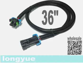 

factroy sale 20pcs LS2 LS3 LS7 C6 Corvette 2010 Chevy Camaro Oxygen O2 Sensor Header Extension Wiring Harnesses 36"
