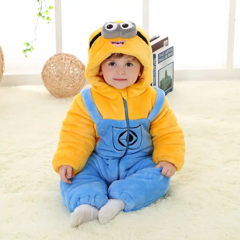 minions costume for baby boy