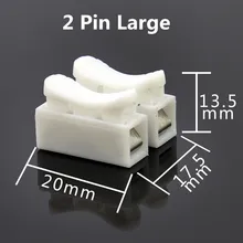 10Pcs Connector Blocks Home Improvement Electrical Equipment Supplies Transmission Par Terminals Wiring Accessories Cable Glands
