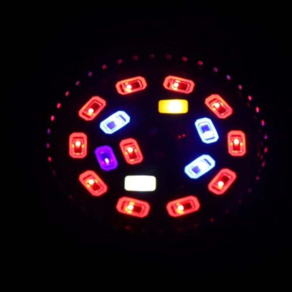 Full Spectrum Led полный спектр светодиодов E27 28 Светодиодная лампа для цветочных растений гидропоники Системы аквариумное светодиодное освещение