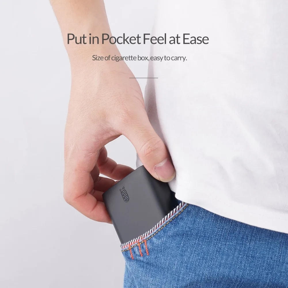 ORICO 6000mAh Notfall Power Bank Portable Handy Externe USB Batterywith LED Liefern Ladegerät Power
