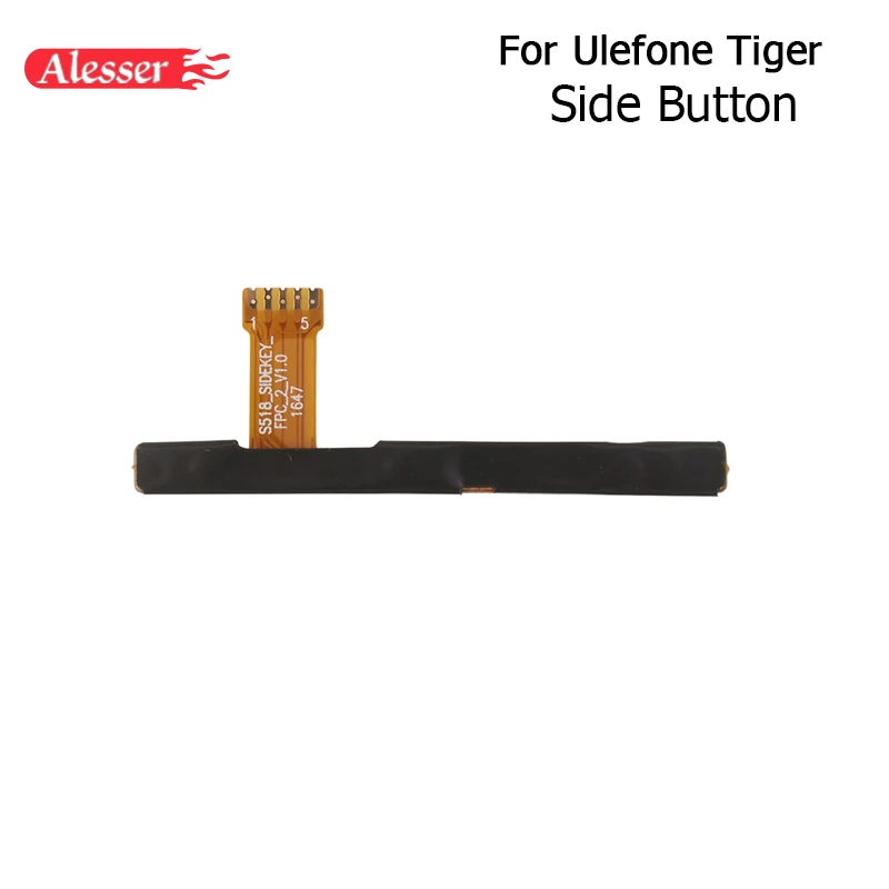 Alesser для Ulefone Tiger Боковая кнопка новое качество включения/выключения питания +