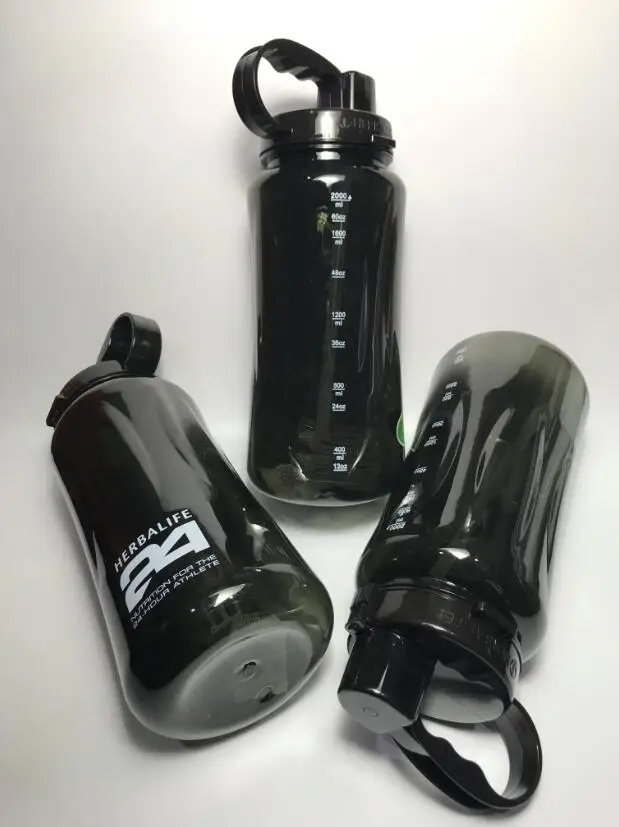 6 шт./лот Herbalife 24 Nutrition Mega половина галлона 64oz Шейк Спортивная бутылка для воды