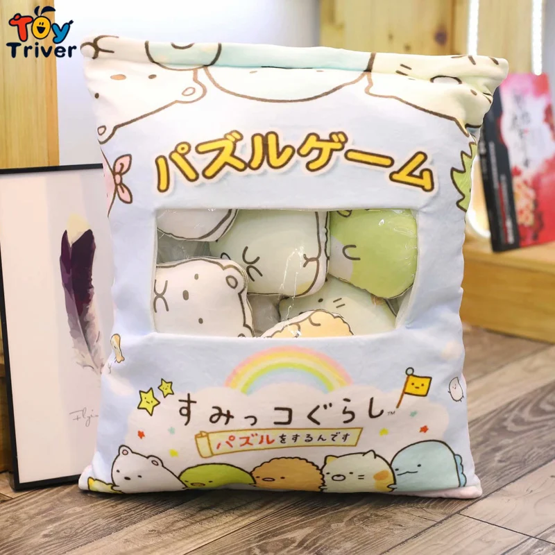 Японская анимация Одна сумка San x Sumikko Gurashi уголок биологическая плюшевая игрушка мягкая подушка креативный подарок на день рождения Рождество