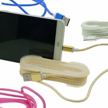 1.5M Metal Braided Micro USB Data Cable For iphone Fast Charge Alloy Nylon Data Cables for Android Samsung j2 j3 j5 j7 Huawei