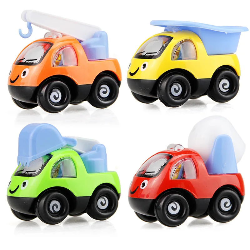 Детские, для малышей руку игрушка, игрушка 5 см отступить мини-автомобиль Инженерная Карамельный цвет самолета безопасные нетоксичные