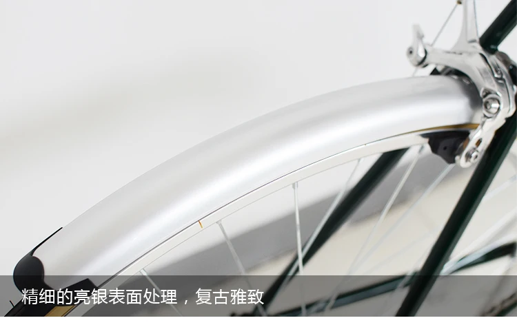 peças práticas para bicicleta de estrada, 700c, fender de bicicleta