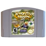 

Harvest Moon 64 USA Version Gray Game Card For USA NTSC Game Player