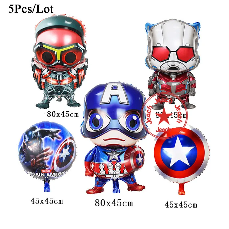 

baby super hero balloon inflatable the avengers toys heium foil party decoration supplies birthday party avengers balloons