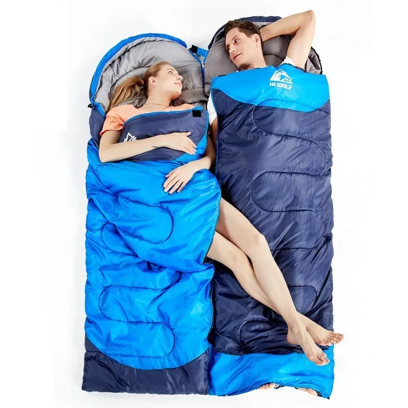 

Lightweight Envelope Sleeping Bag 3 Season Waterproof Camping Sleeping Bag Outdoor Hiking Backpacking Travelling Sleeping Bag