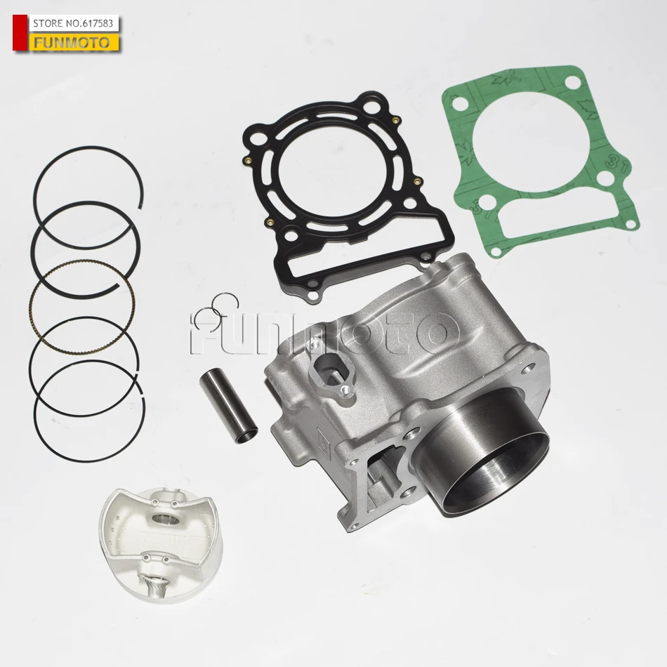 CYLINDER/GASKETS/PISTON/RINGS/PIN/CIRCLIP FOR HS500/HISUN 500CC ATV