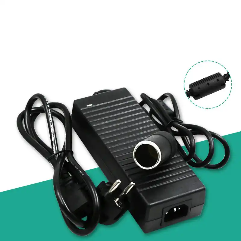 Encendedor de Cigarrillos Cable de L/ínea de Alimentaci/ón Conecte el Adaptador de Extensi/ón Cable Enchufe del Encendedor de Cigarrillos Adaptador de Corriente para Autom/óvil