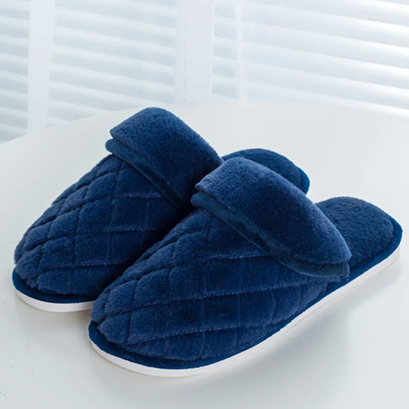 Синие тапочки. Garis тапки мужские. Мужские тапки с высоким подъемом. 45. Тапки большого объема.