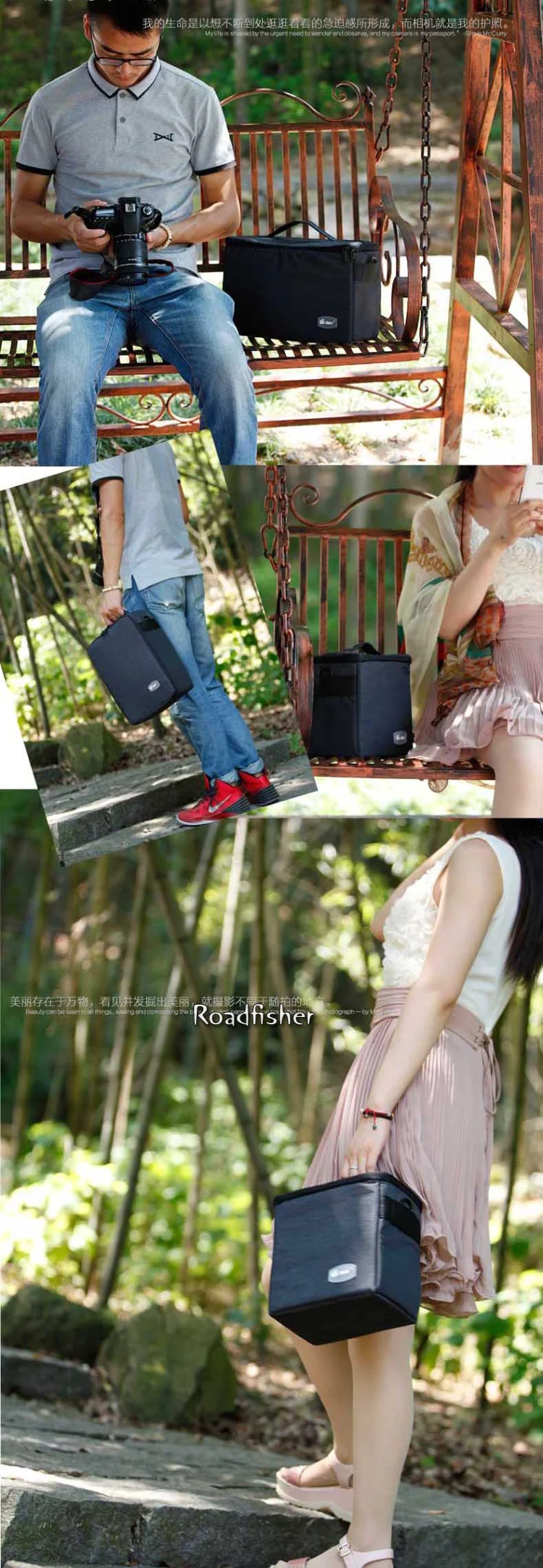 Camera bag partition insert organizer 1-1