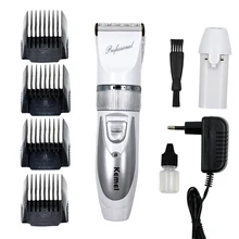 T084 kemei hair clipper 110V-220V + Extra Battery professional electric shaving machine barber hair trimmer cutting beard