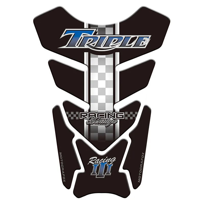3D Мотоцикл Танк Pad Защитная Наклейка стикер чехол Tankp стикер s для Triumph speed Street Triple Daytona