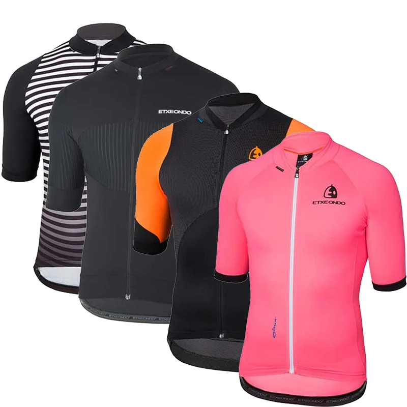 

Pro Team Etxeondo 2019 Summer Cycling Jersey Shirts Maillot Ciclismo for Men Short Sleeve Quick Dry MTB Bike Clothing Tops Wear