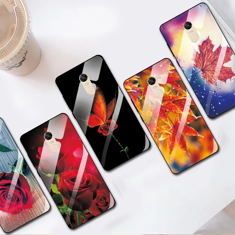 

Luxury Tempered Glass Case Redmi Note 4 4X 7 5Pro Redmi GO 5A 6A 7A 5 Plus For Xiaomi Mi 9T K20 PRO Mi8 Mi9 SE Lite Pocophone F1