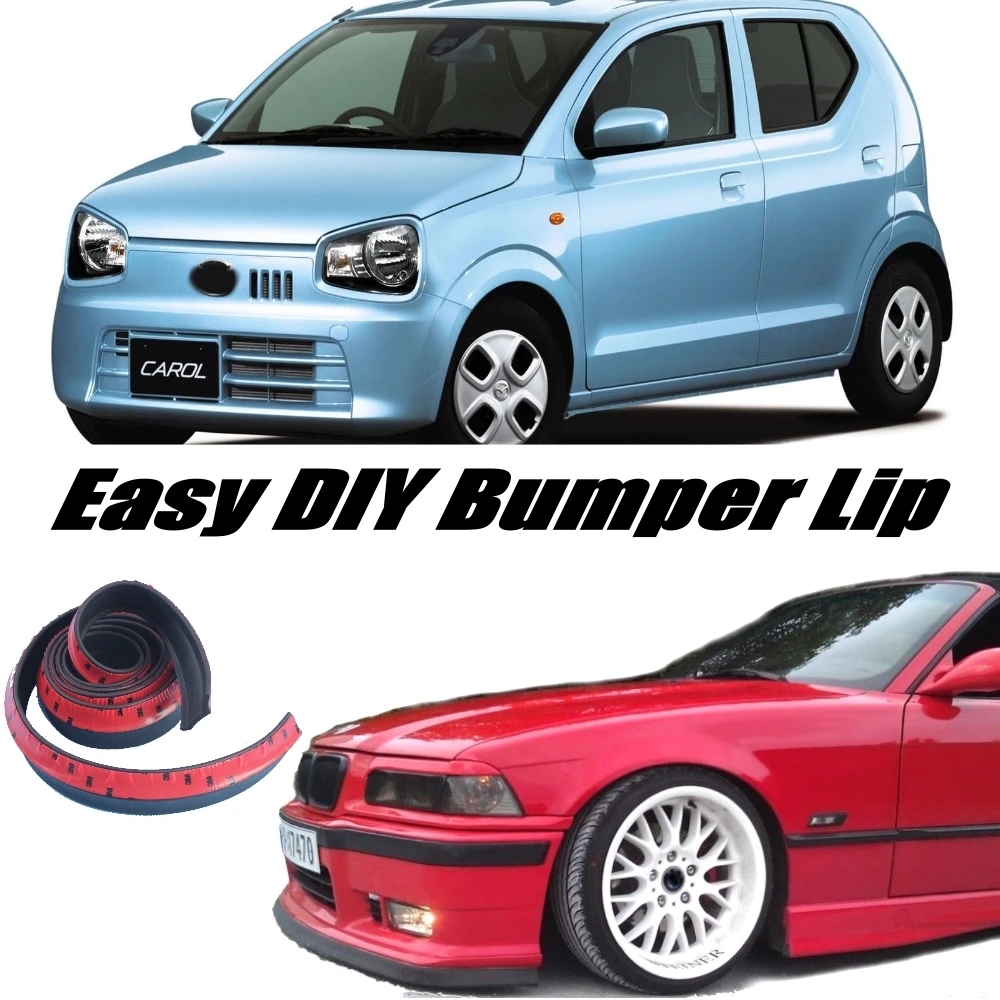NOVOVISU For Mazda Carol  Body Kit  Strip Skirt Bumper Lip View  Front Spoiler Deflector Spoiler Skirt Lips Body Kit Wing Body 01