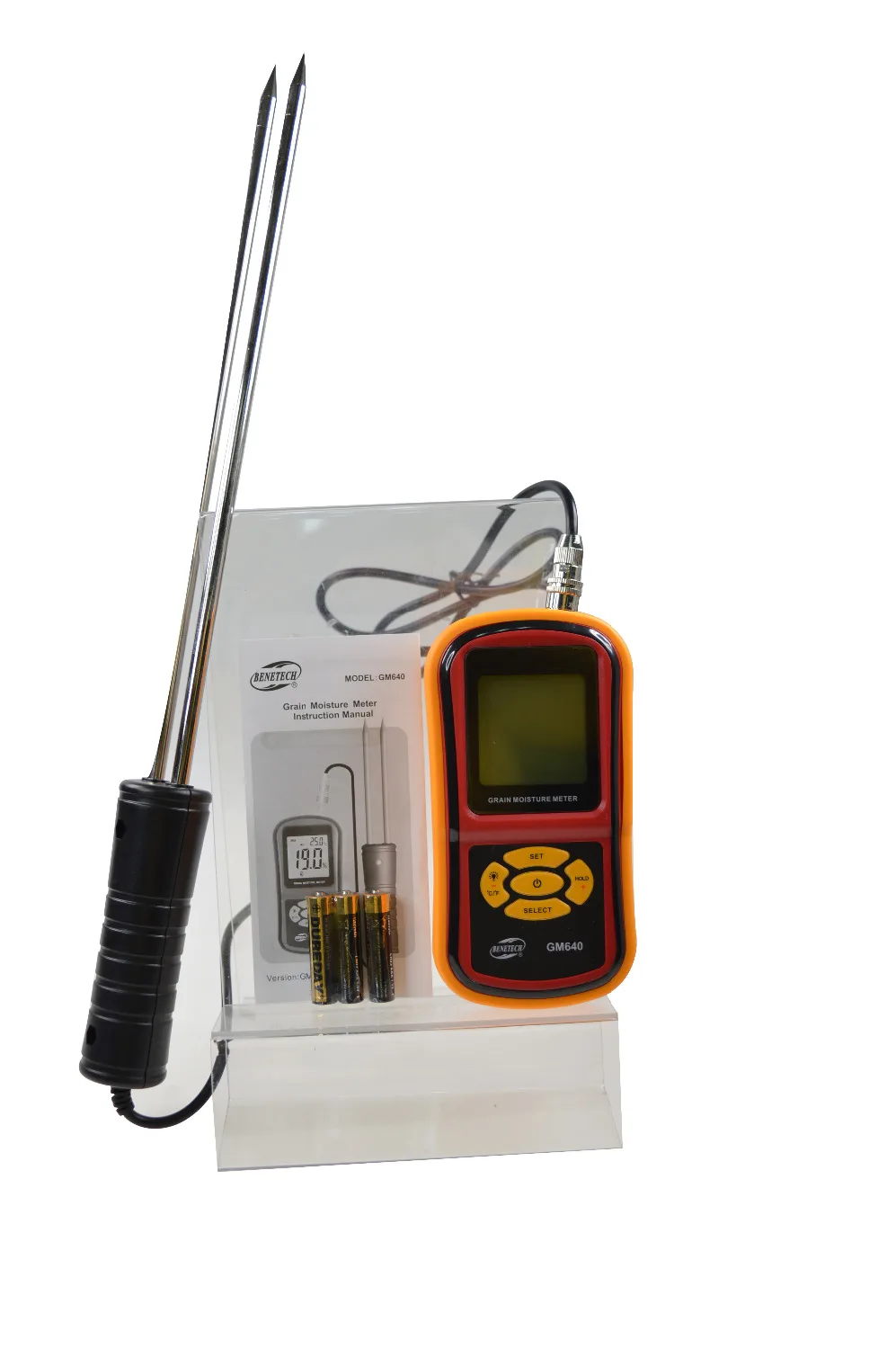 Digital grain moisture meter GM640 for seed paddy corn rice soybean