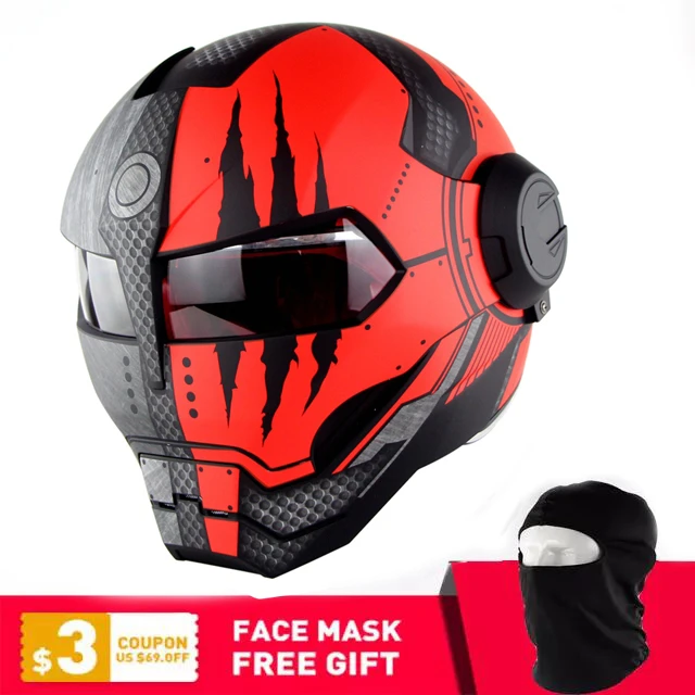 casque intégral vintage