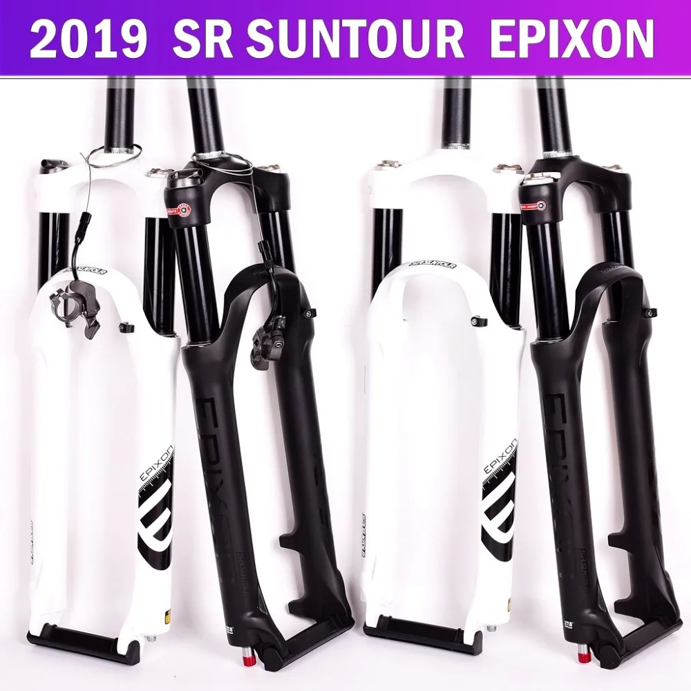 SR SUNTOUR Велосипедная вилка EPIXON 26/27. 5/29er 100 мм горная MTB амортизирующая передняя с