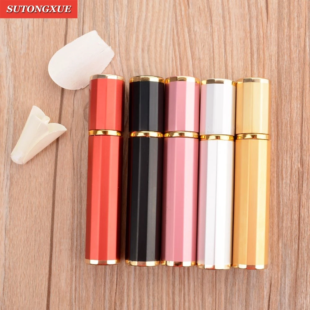 

8ml Portable Mini Refillable Perfume Bottle With Spray Scent Pump Empty Cosmetic Containers Spray Atomizer Bottle For Travel New