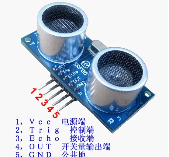 20 Stücke 5Pin HY-SRF05 Ultraschallabstandsensormodul Ersetzen SR04 Für Ardui ug