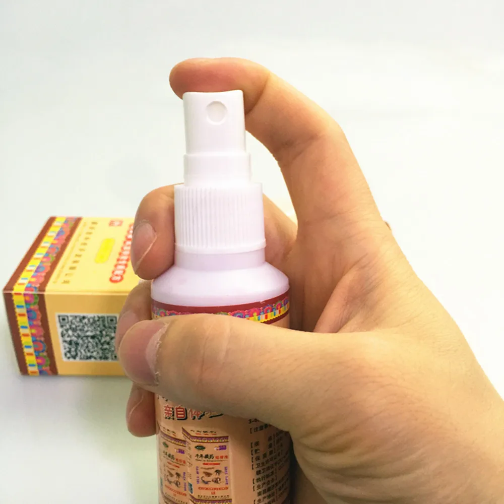 

DISAAR Essential Oil Ease Pain Cold Compress 80ml/bottle Neck Lumbar Disc Protrusion Muscle Treatment Spray Top Quality