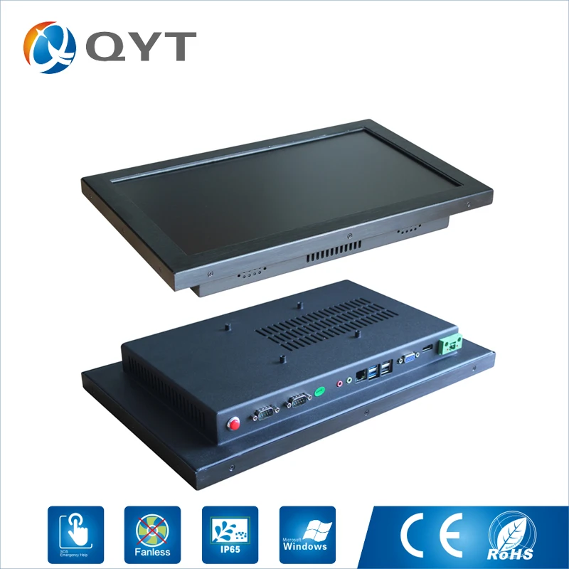 15 6 дюймовый резистивный сенсорный все в одном ПК с 1366x768/Intel j1900 2 0 GHz CPU/4 Гб RAM 32g ssd