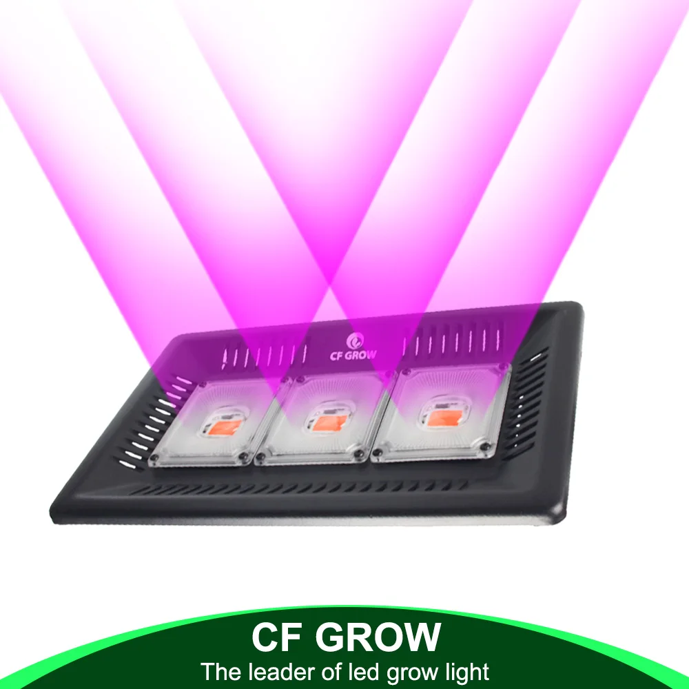 

Waterproof IP67 COB Led Grow Light Full Spectrum 100W 200W 300W for Vegetable Flower Indoor Hydroponic Greenhouse Plant Lamp