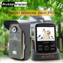 KDB302A 1V1 wireless video doorbell Smart Video Intercom doorbell camera with 1 monitor/2-way audio/night vision/remote unlock