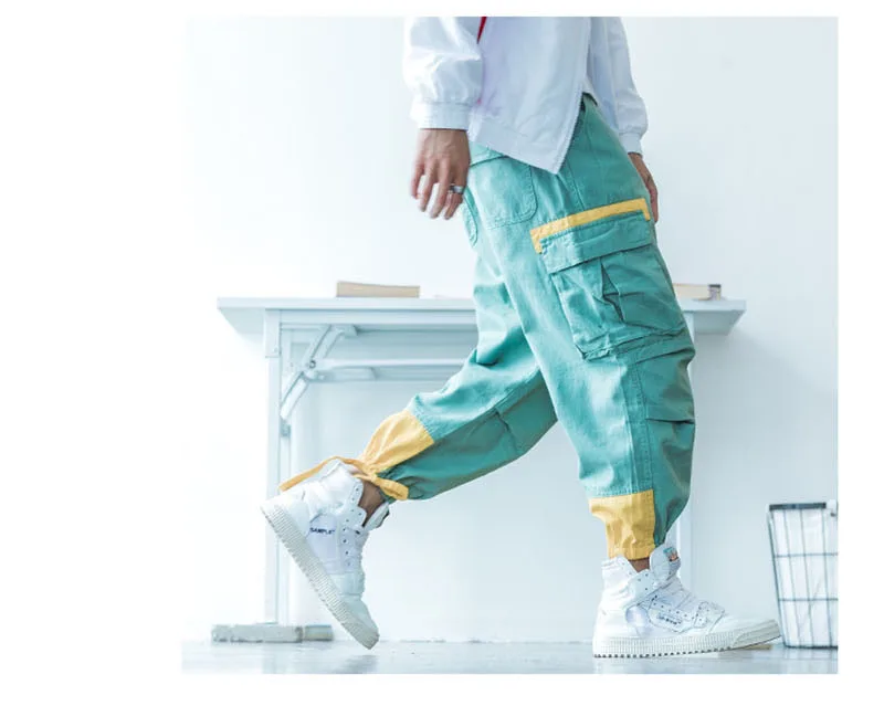 Street Style Pants Korean Fashion Clothing For Men  (21)