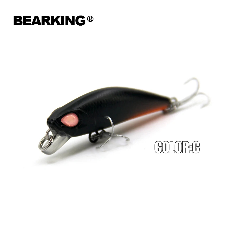 Retail Hot model A+ fishing lures, 10 colors for choose, minnow crank shad 42mm 2.8g, sinking  0.3-0.6m,hait baits