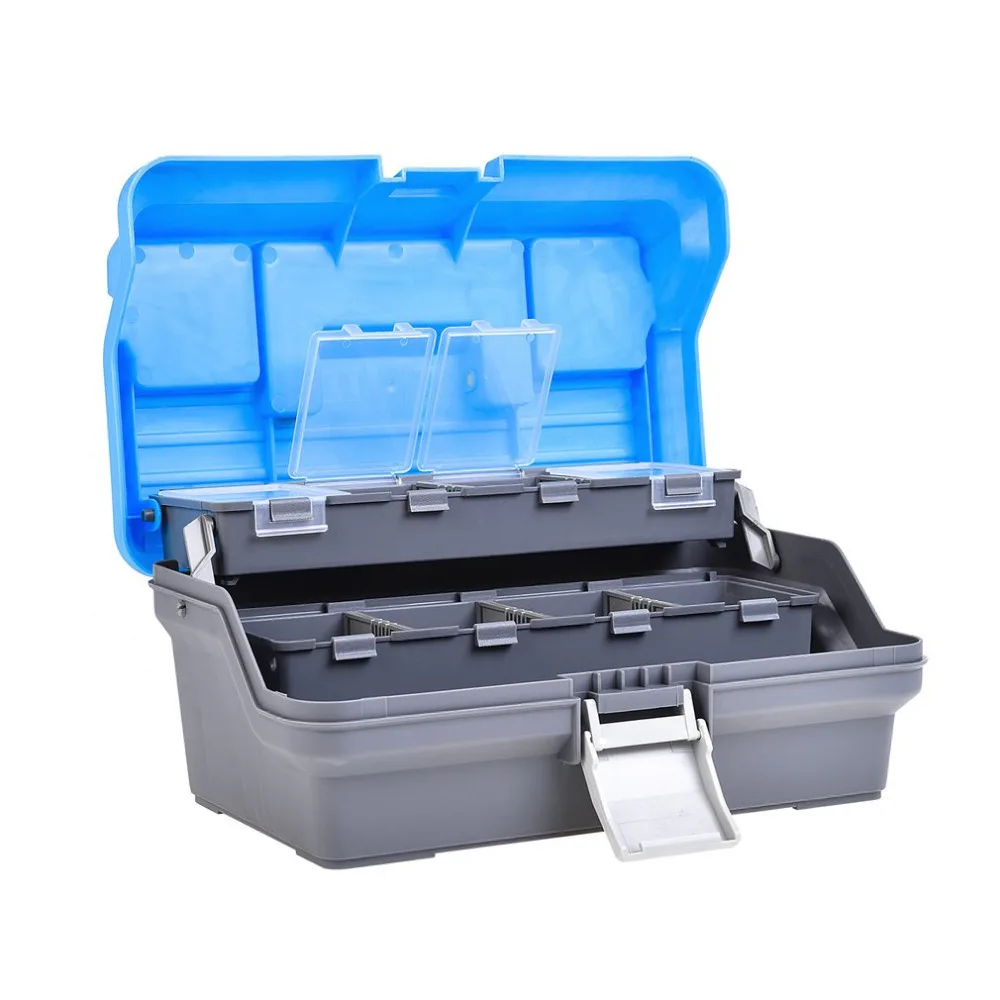 

3 Layer Fishing Tackle Suitcase Fishing Gear Bait Lures Shrimp Tackle Storage Box Container Carp Accessories Box Drop Shipping